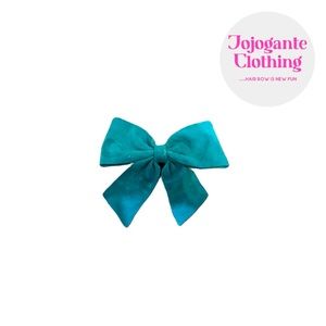 “Jojogante pastel blue velvet sailor bow”